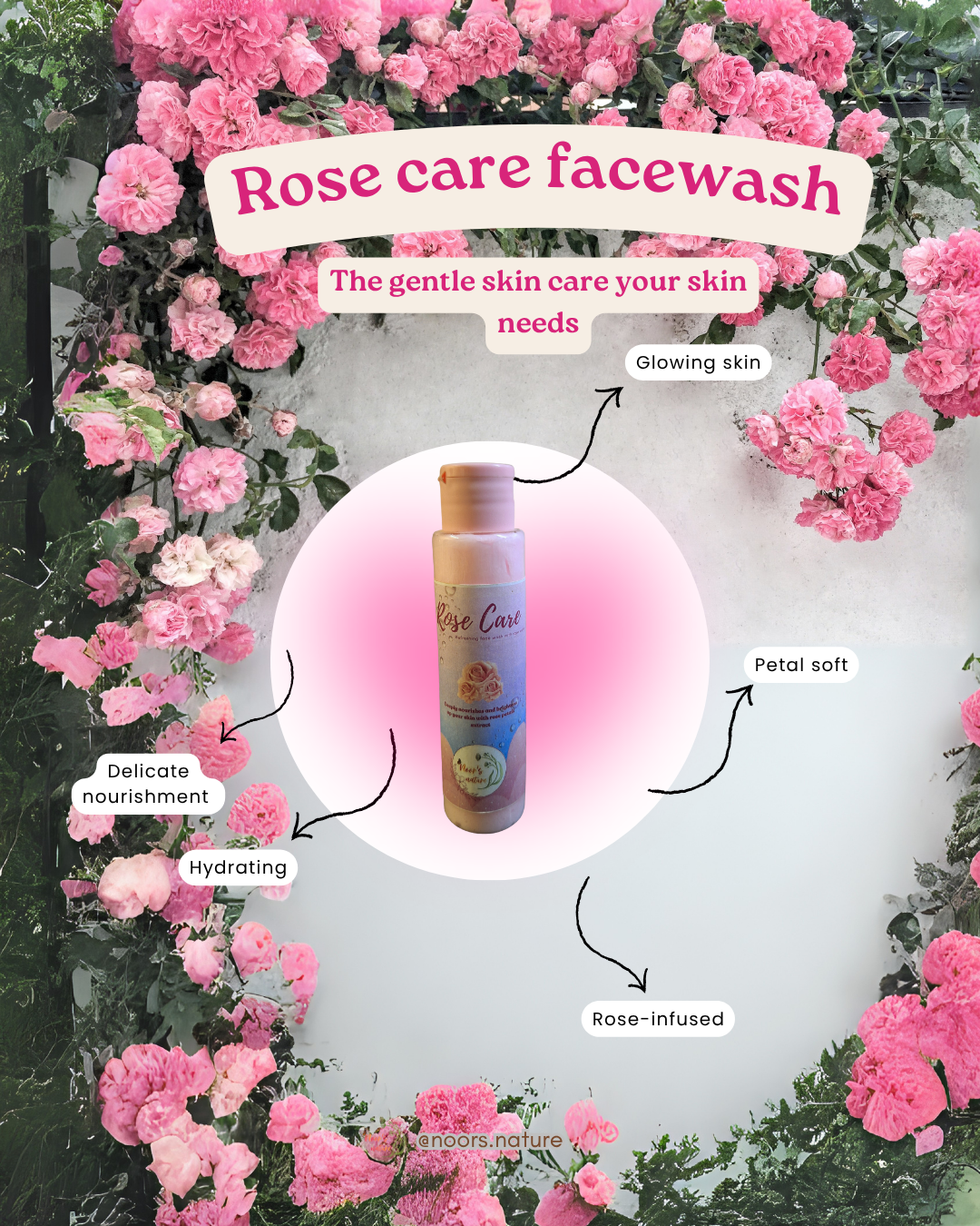 Rose Care Facewash